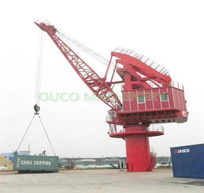 25T Electrico Hydraulic Driven Stationary Port Crane