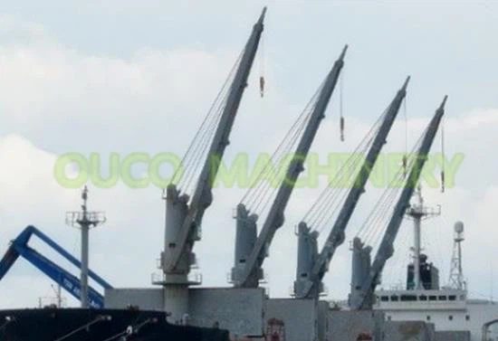 Port Equipment Cargo Unloading Marine Crane