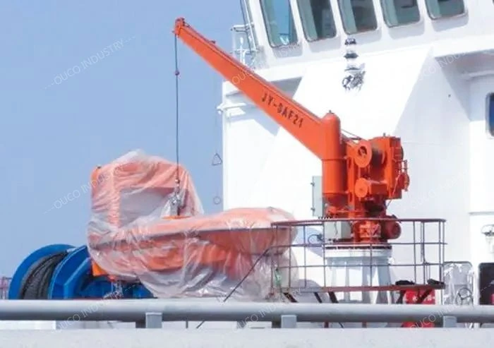 China Rescue Boat And Lifeboat Gravity Davit System